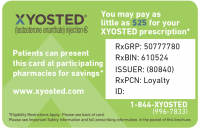 XYOSTED Co-Pay
